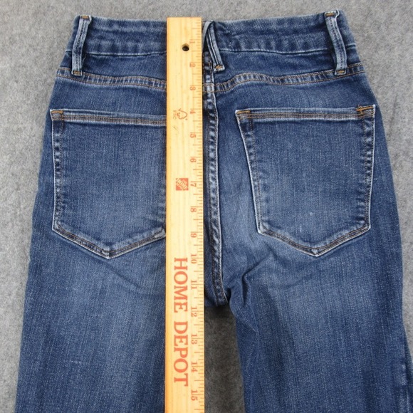 GOOD AMERICAN Good Legs High Rise Skinny Jeans Blue Wash Size 2/26 - Picture 9 of 13